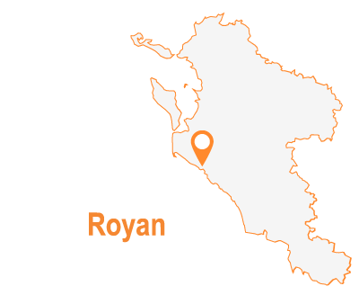 Carte départementale - Royan
